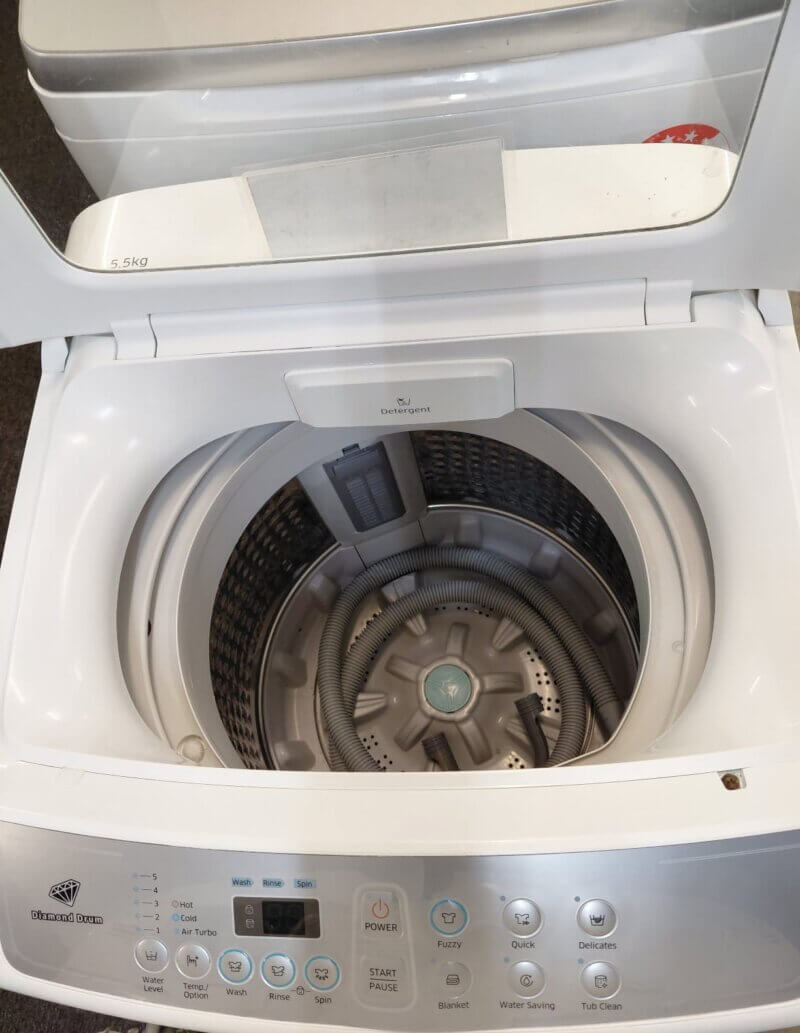 Samsung 5.5kg Top Load Washing Machine WA55H4000SW