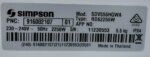 Simpson 5.5kg Vented Dryer SDV556HQWA